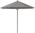 Glatz Parasol TEAKWOOD rond Cat.5 502 Thunder