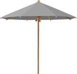 Glatz Parasol TEAKWOOD rond Cat.5 509 Slate