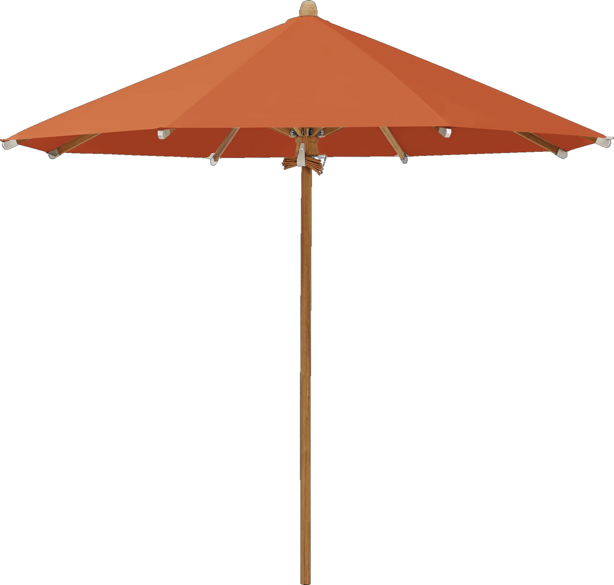 Glatz Parasol TEAKWOOD rond Cat.5 513 Outback