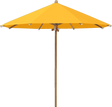 Glatz Parasol TEAKWOOD rond Cat.5 514 Corn