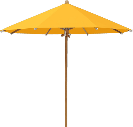 Glatz Parasol TEAKWOOD rond Cat.5 514 Corn