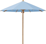 Glatz Parasol TEAKWOOD rond Cat.5 515 Cloud