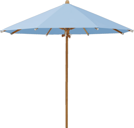 Glatz Parasol TEAKWOOD rond Cat.5 515 Cloud
