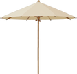 Glatz Parasol TEAKWOOD rond Cat.5 526 Bamboo