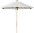 Glatz Parasol TEAKWOOD rond Cat.5 550 Cement