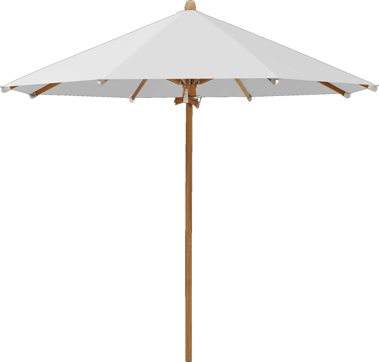 Glatz Parasol TEAKWOOD rond Cat.5 550 Cement