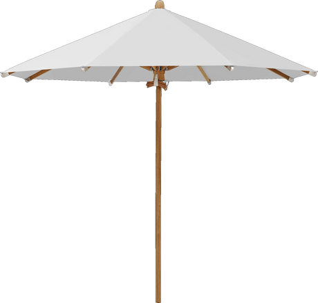 Glatz Parasol TEAKWOOD rond Cat.5 550 Cement