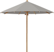 Glatz Parasol TEAKWOOD rond Cat.5 558 Steel