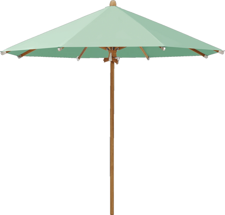 Glatz Parasol TEAKWOOD rond Cat.5 581 Jade