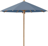 Glatz Parasol TEAKWOOD rond Cat.5 601 Waterfall