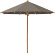Glatz Parasol TEAKWOOD rond Cat.5 611 Sandstone