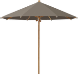 Glatz Parasol TEAKWOOD rond Cat.5 611 Sandstone