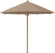 Glatz Parasol TEAKWOOD rond Cat.5 650 Camel