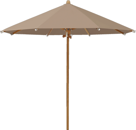 Glatz Parasol TEAKWOOD rond Cat.5 650 Camel