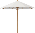 Glatz Parasol TEAKWOOD rond Cat.5 665 Chrome