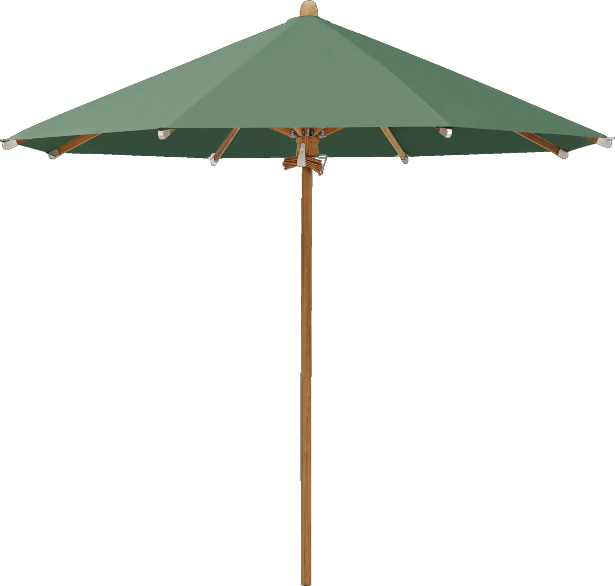 Glatz Parasol TEAKWOOD rond Cat.5 677 Nile