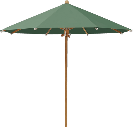 Glatz Parasol TEAKWOOD rond Cat.5 677 Nile
