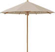 Glatz Parasol TEAKWOOD rond Cat.5 803 Linen
