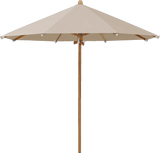 Glatz Parasol TEAKWOOD rond Cat.5 803 Linen
