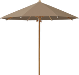 Glatz Parasol TEAKWOOD rond Cat.5 805 Walnut
