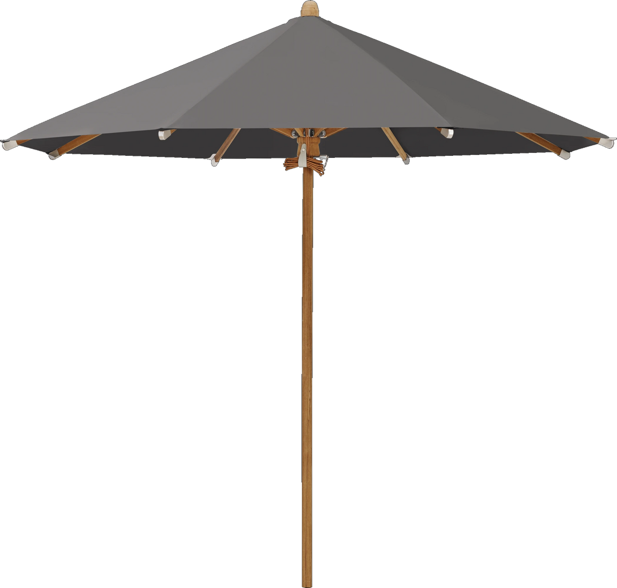 Glatz Parasol TEAKWOOD rond Cat.5 807 Lava