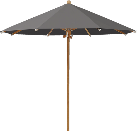 Glatz Parasol TEAKWOOD rond Cat.5 807 Lava