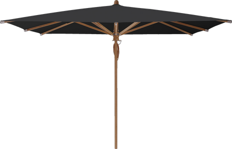 Glatz Parasol TEAKWOOD carre Qualite 4 408 Black