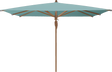 Glatz Parasol TEAKWOOD carre Qualite 4 417 Ocean