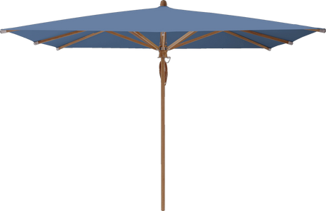 Glatz Parasol TEAKWOOD carre Qualite 4 418 Cobalt