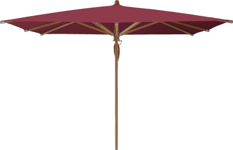 Glatz Parasol TEAKWOOD carre Qualite 4 436 Wine