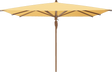 Glatz Parasol TEAKWOOD carre Qualite 4 438 Straw