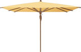 Glatz Parasol TEAKWOOD carre Qualite 4 438 Straw