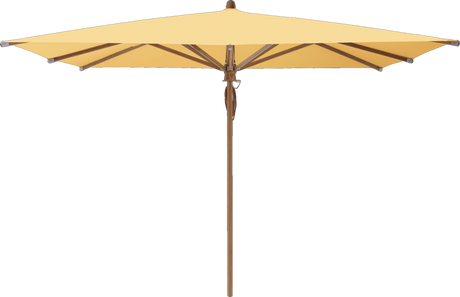 Glatz Parasol TEAKWOOD carre Qualite 4 438 Straw