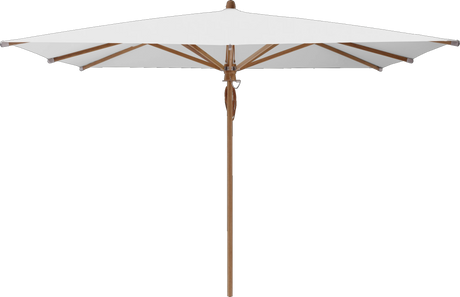 Glatz Parasol TEAKWOOD carre Cat.5 500 Plaster