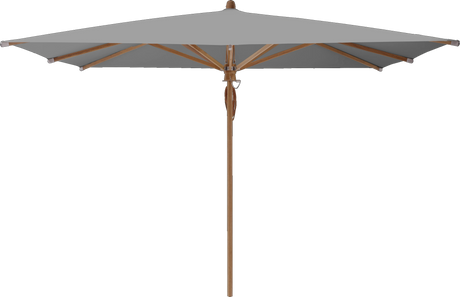 Glatz Parasol TEAKWOOD carre Cat.5 509 Slate