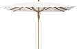 Glatz Parasol TEAKWOOD carre Cat.5 510 White