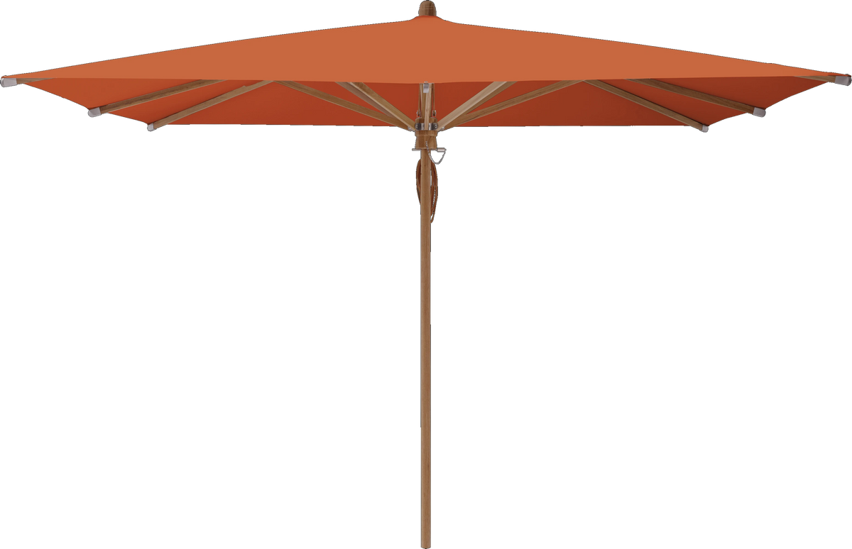 Glatz Parasol TEAKWOOD carre Cat.5 513 Outback