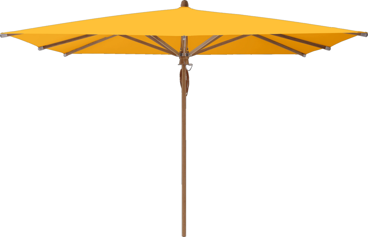 Glatz Parasol TEAKWOOD carre Cat.5 514 Corn