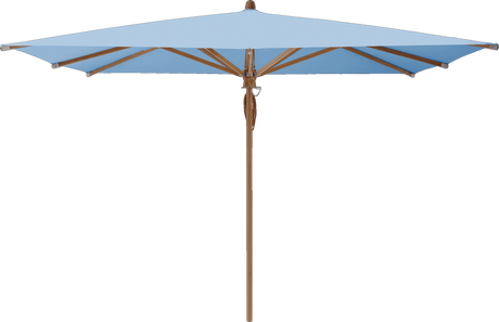 Glatz Parasol TEAKWOOD carre Cat.5 515 Cloud