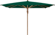 Glatz Parasol TEAKWOOD carre Cat.5 521 Aloe