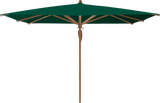 Glatz Parasol TEAKWOOD carre Cat.5 521 Aloe