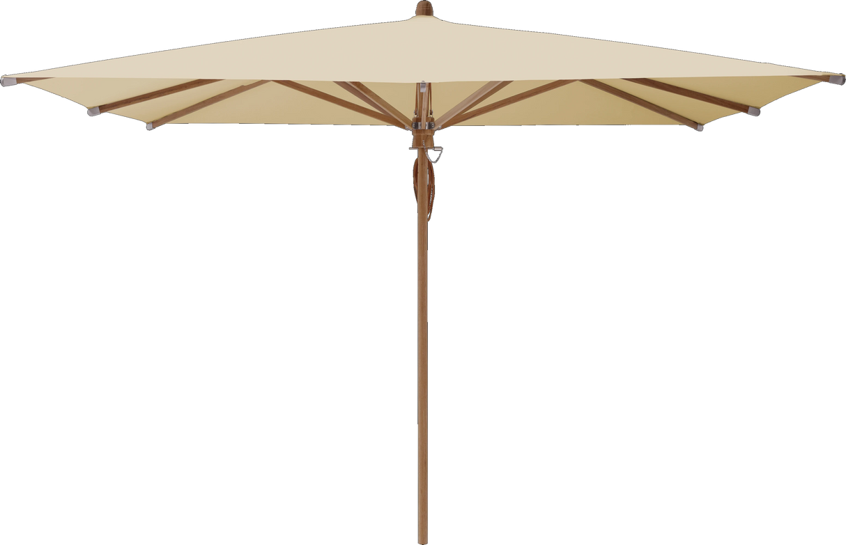 Glatz Parasol TEAKWOOD carre Cat.5 526 Bamboo