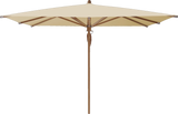 Glatz Parasol TEAKWOOD carre Cat.5 526 Bamboo