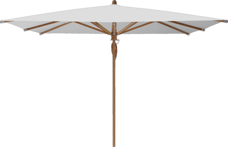 Glatz Parasol TEAKWOOD carre Cat.5 550 Cement