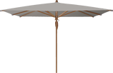 Glatz Parasol TEAKWOOD carre Cat.5 558 Steel