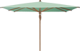 Glatz Parasol TEAKWOOD carre Cat.5 581 Jade