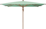 Glatz Parasol TEAKWOOD carre Cat.5 581 Jade