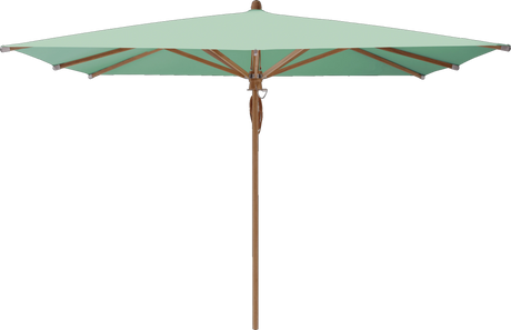 Glatz Parasol TEAKWOOD carre Cat.5 581 Jade