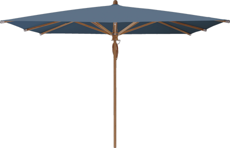 Glatz Parasol TEAKWOOD carre Cat.5 600 Wave