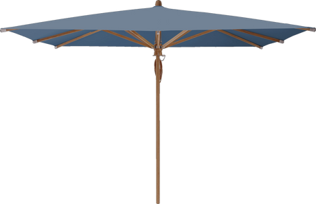 Glatz Parasol TEAKWOOD carre Cat.5 601 Waterfall